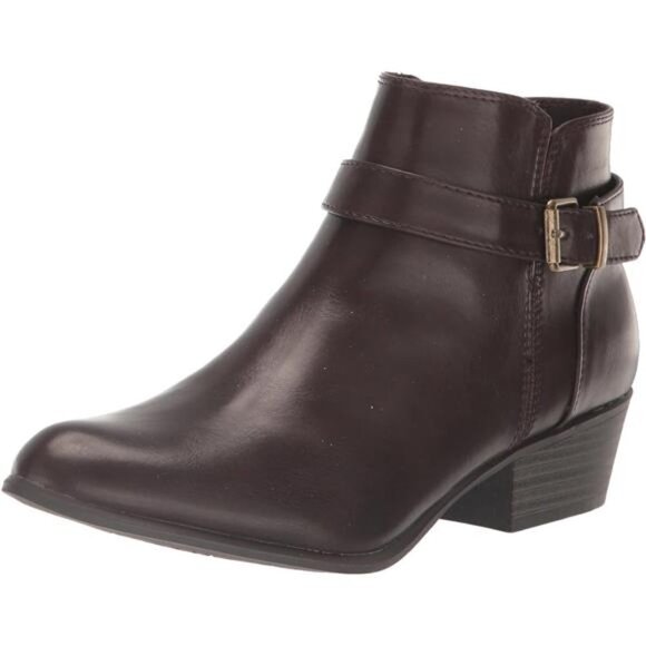 Women's Tahoe Ankle Boot - Almond Toe, Inside Zipper, Padded Insole Comfort - Picture 4 of 8